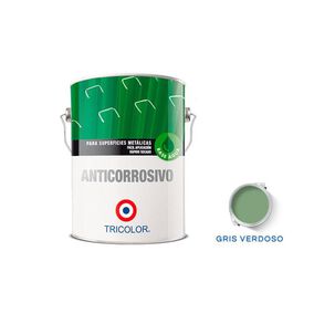 Anticorrosivo Base Agua 1 Gl Gris Verdoso Tricolor
